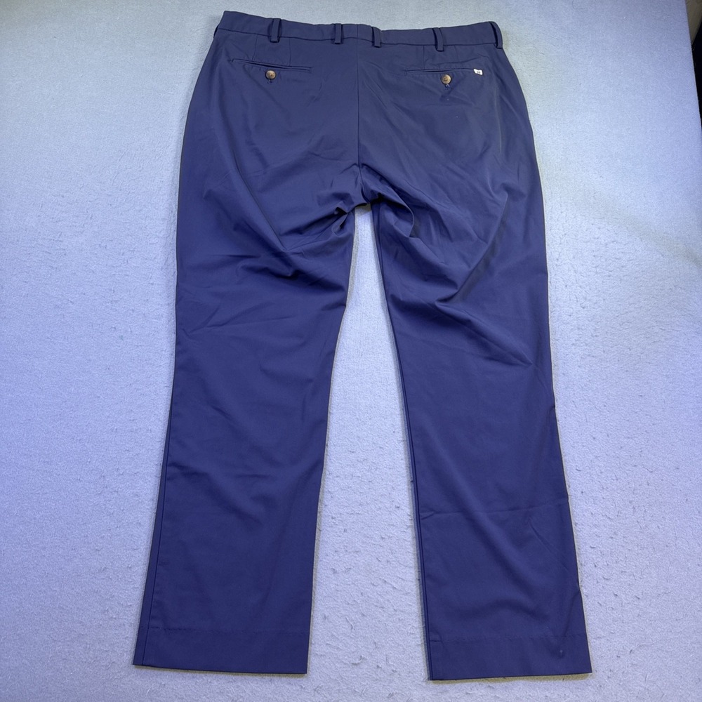 Peter Millar Crown PANT MENS 38X32 Crafted Surge Performance Trouser Golf  Navy - Picture 6 of 7